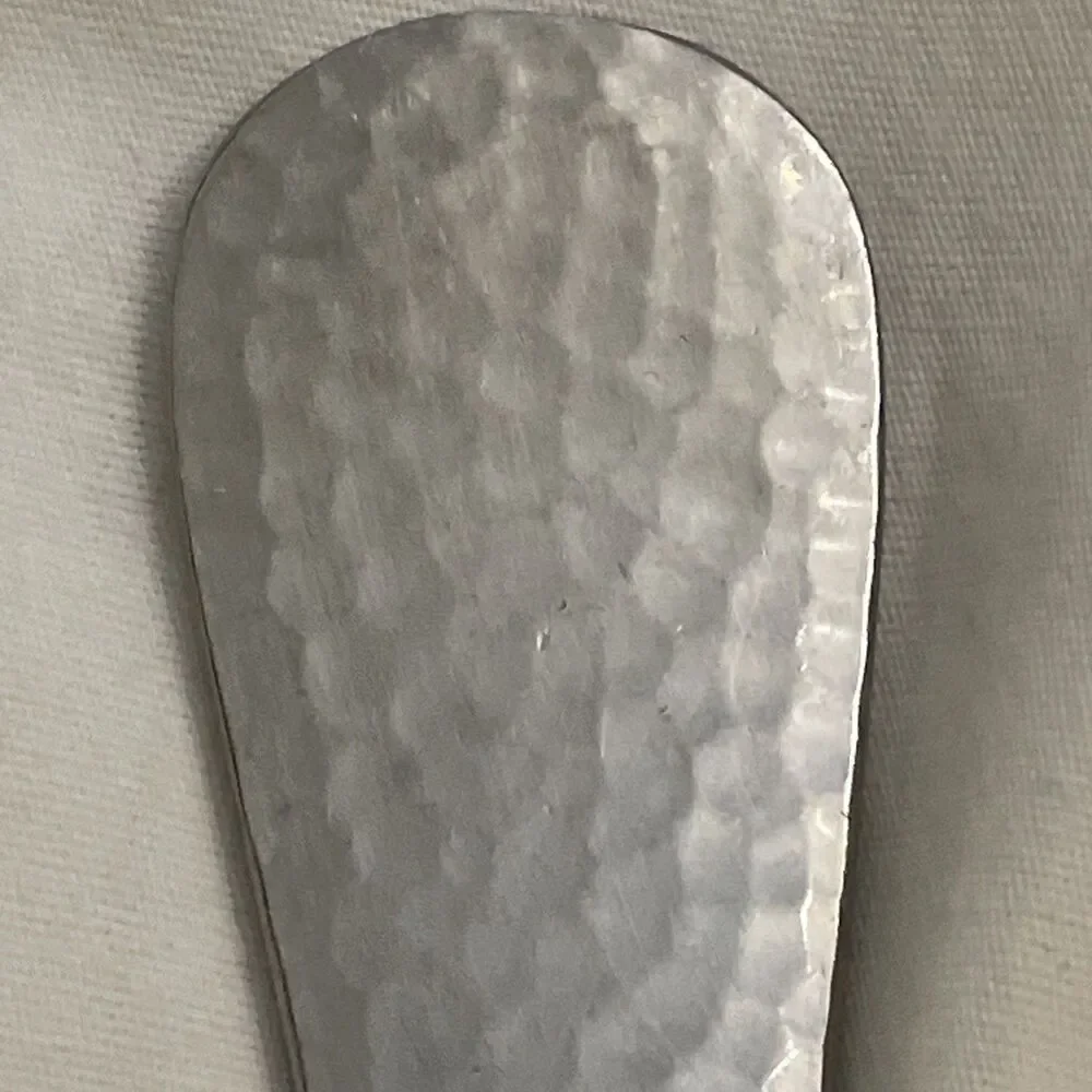 Reed & Barton Olde English Stainless 18/10 Serving Spoon Hammered Heritage Mint
